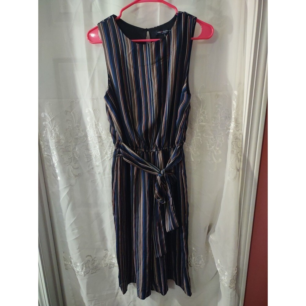 One Clothing Capri Romper Size S Multicolor Sleeveless